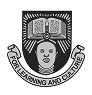 Obafemi Awolowo University Obafemi Awolowo University